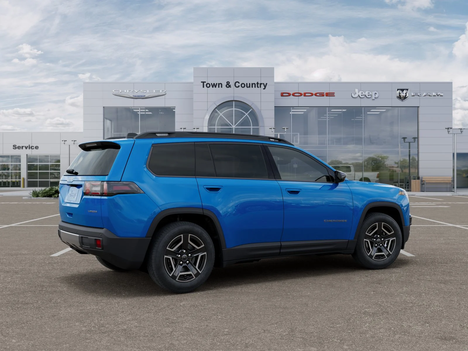 New 2026 Hydro Blue Pearlcoat Jeep Laredo image 30