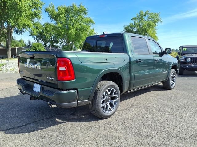 New 2026 Serrano-Green Metallic Exterior Paint RAM Laramie image 7