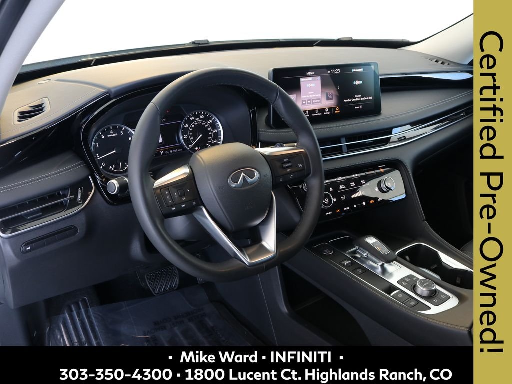 Certified Used 2025 White INFINITI PURE image 8