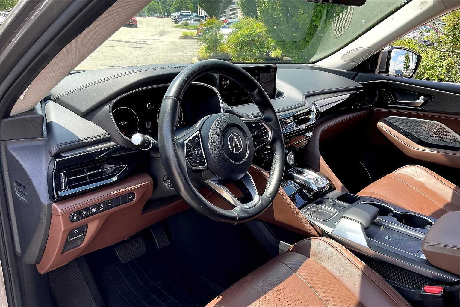 Used 2022 Liquid Carbon Metallic Acura w/Advance Package image 16