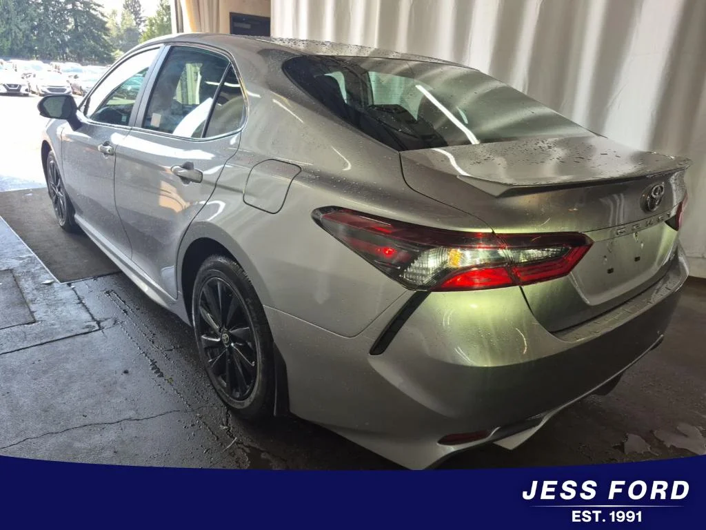 Used 2024 Celestial Silver Metallic Toyota SE image 2