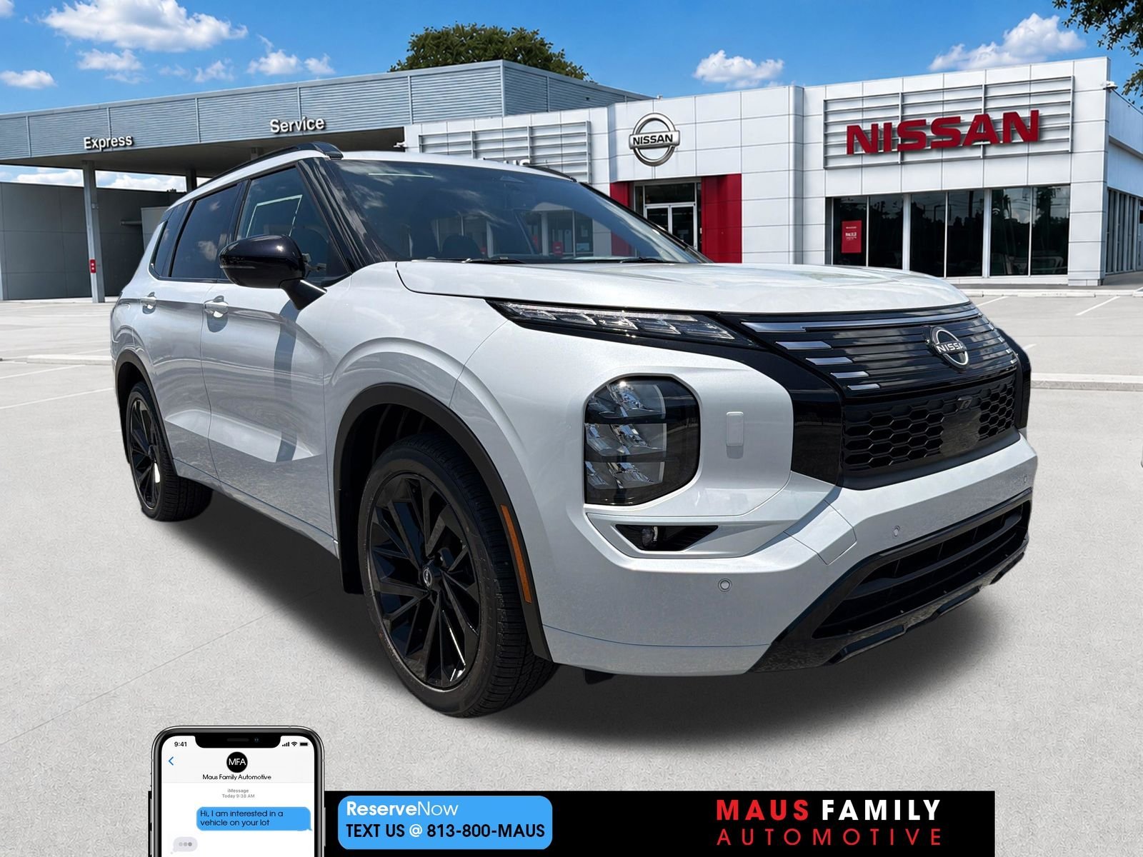 New 2026 White Nissan Platinum image 1
