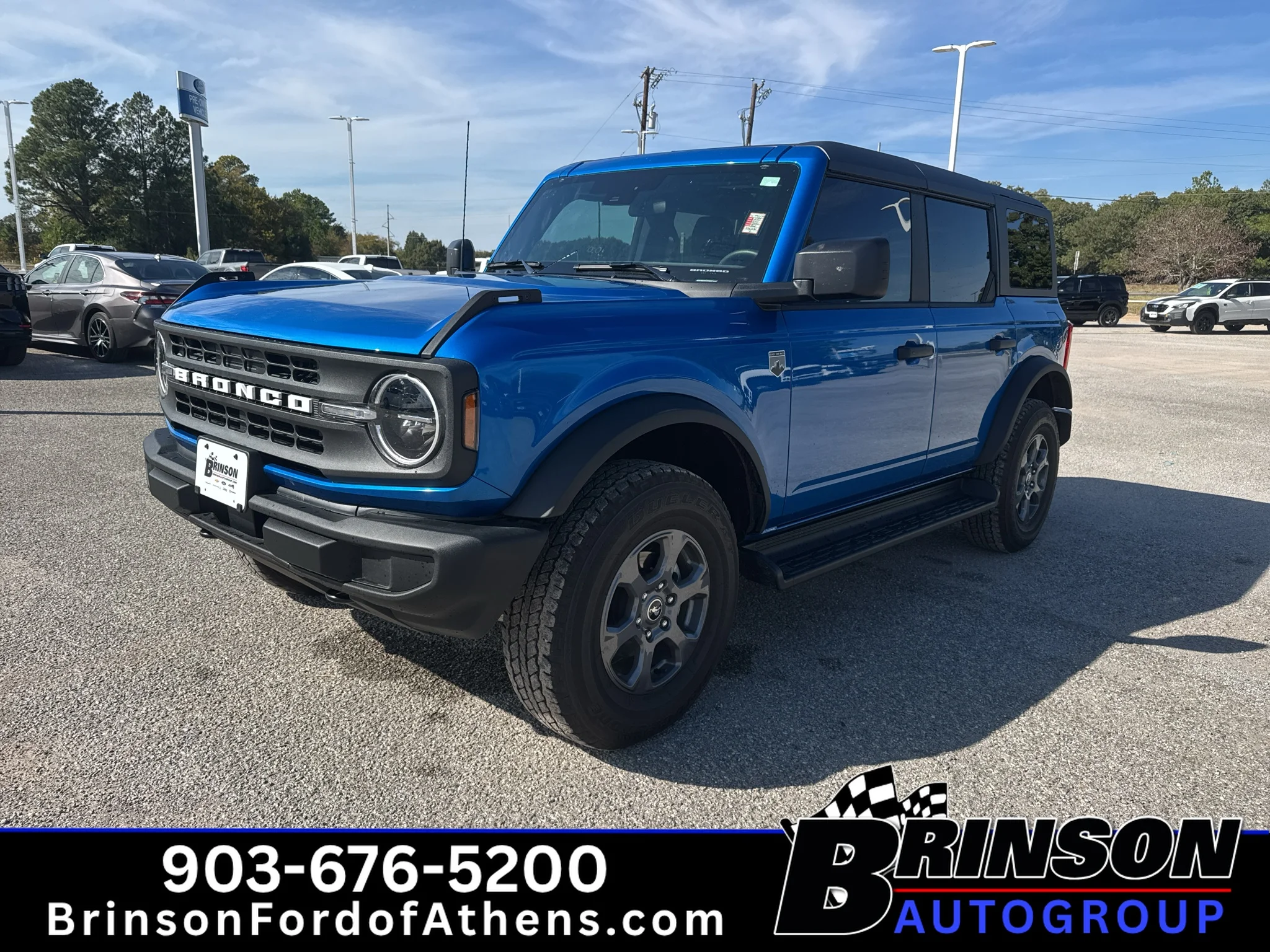 Used 2025 Velocity Blue Metallic Ford Big Bend image 1