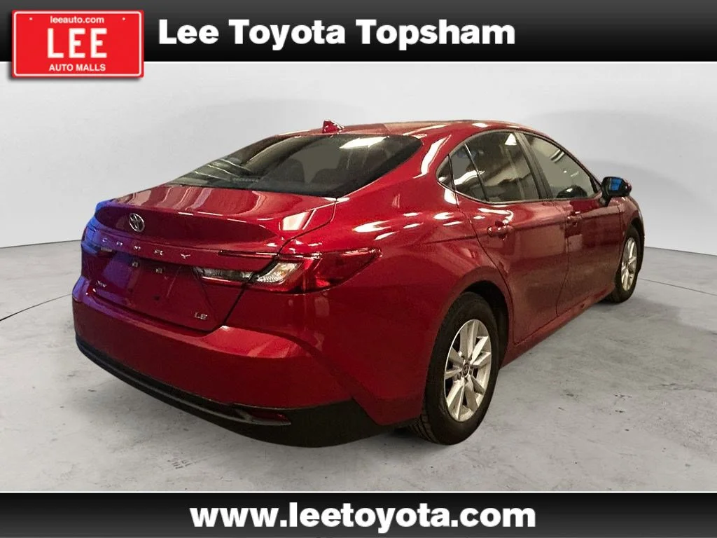 Used 2025 Red Toyota LE image 5
