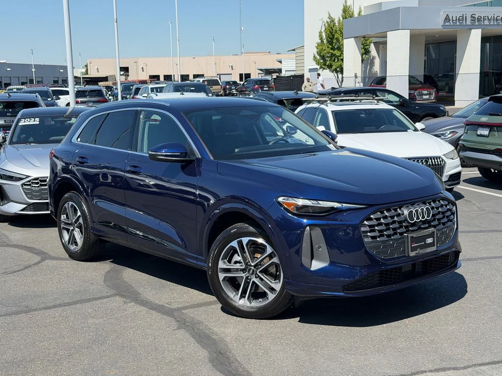 Certified Used 2025 Blue Metallic Audi 2.0T Premium image 3