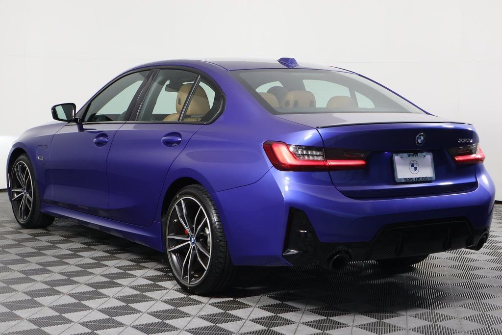 Certified Used 2023 Blue Metallic BMW 330e iPerformance image 6