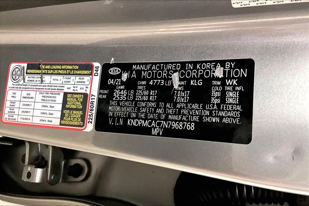 Used 2022 Gray Kia LX image 19
