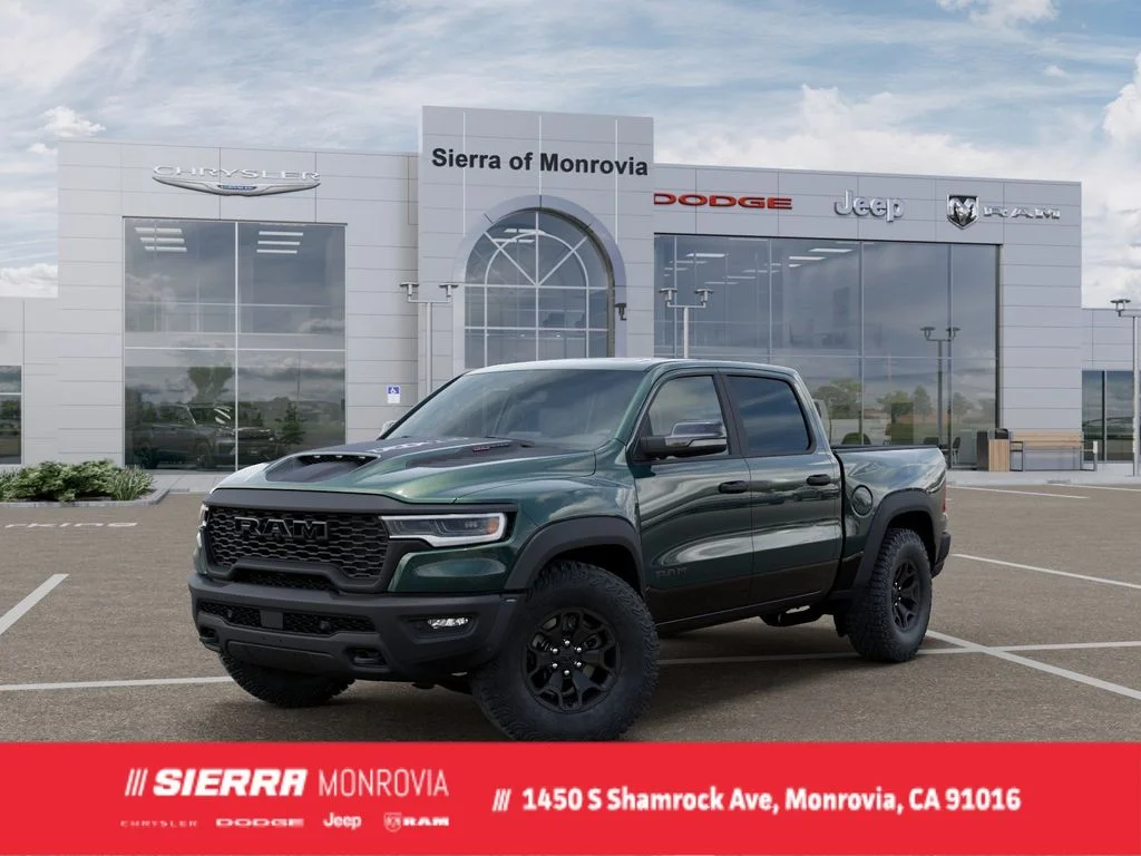 New 2026 Serrano-Green Metallic Exterior Paint RAM RHO image 1