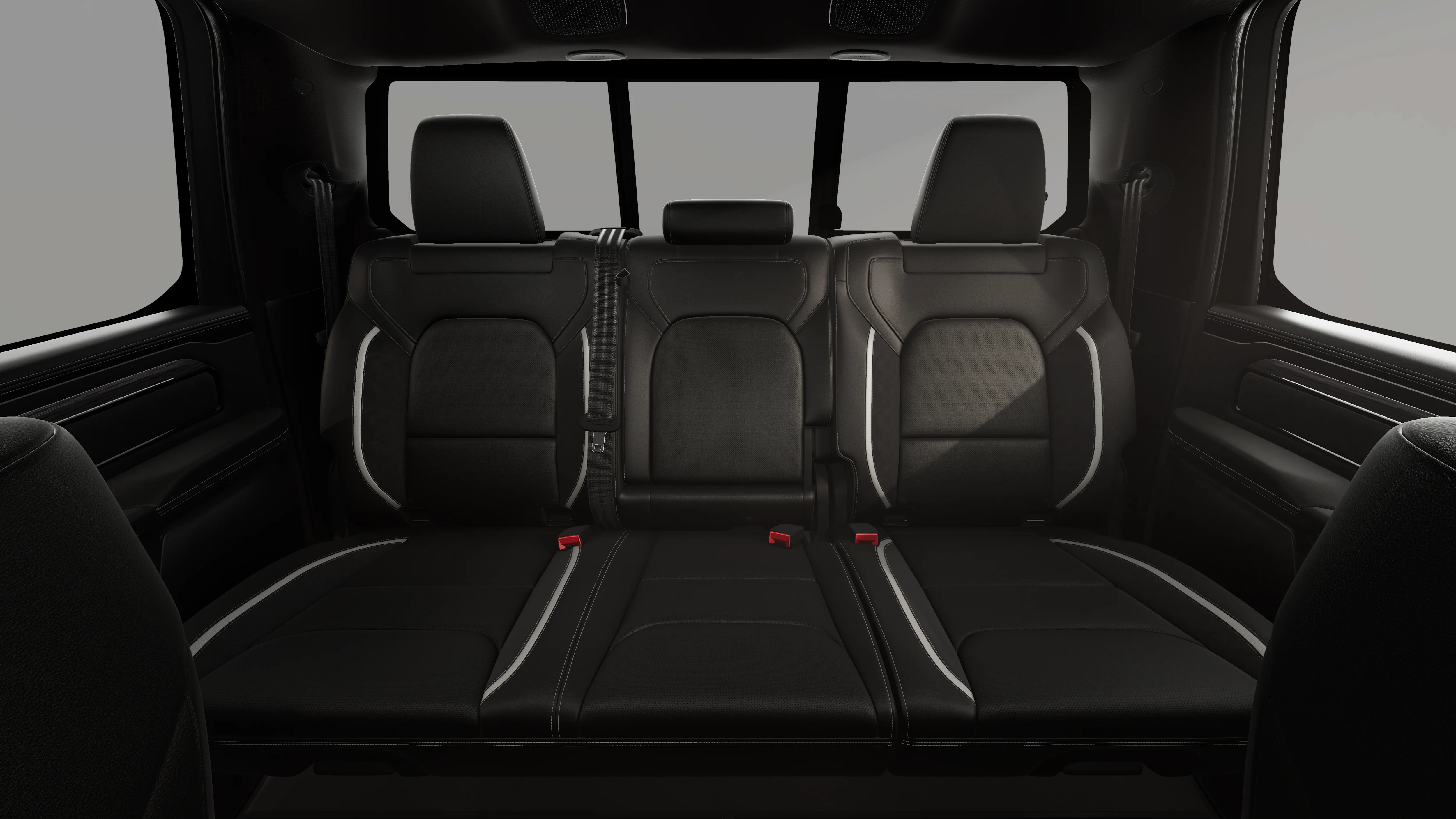 New 2026 Diamond Black Crystal Pearl-Coat Exterior Paint RAM RHO image 29