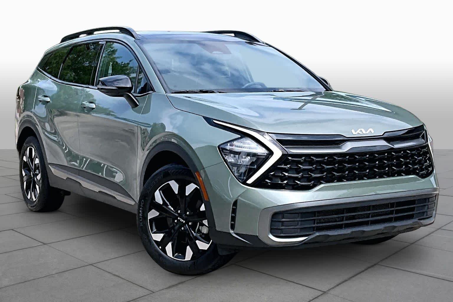Used 2023 Jungle Green Kia X-Line image 3