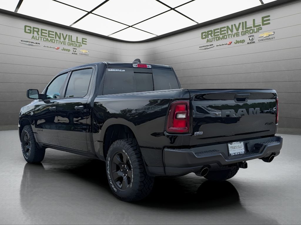 New 2026 Diamond Black Crystal Pearl-Coat Exterior Paint RAM Warlock Hemi 4x4 Crew Cab image 5