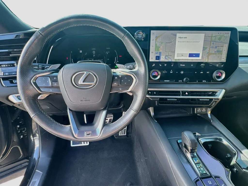 Used 2024 Black Lexus 500h F SPORT Performance image 12