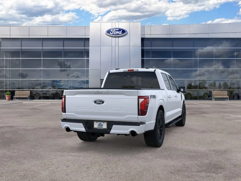 New 2026 Star White Metallic Tri-Coat Ford Lariat image 33