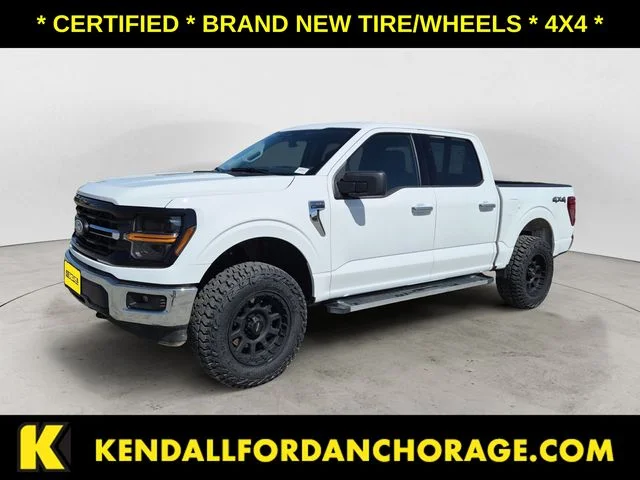 Certified Pre-Owned 2025 Ford F-150 XLT 4WD 4D SuperCrew