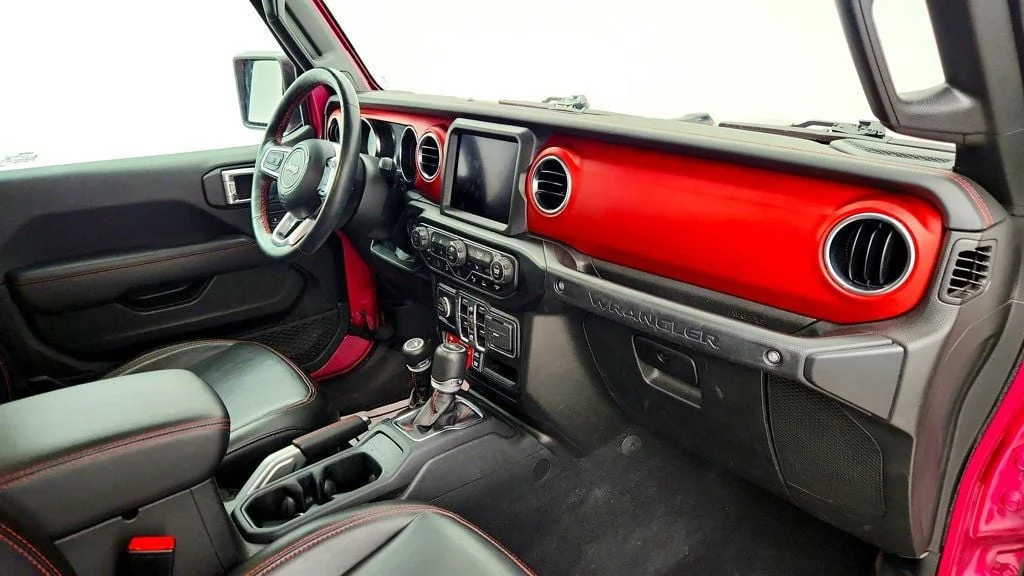 Used 2022 Limited Edition Tuscadero Pearlcoat Jeep Unlimited Rubicon 4x4 w/ Hard Top, Leather Seats & LED Lighting image 26