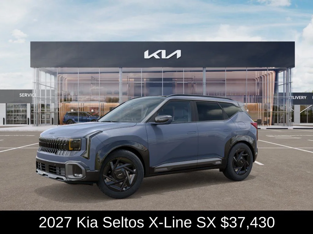 New 2027 Pale Gray Kia X-Line SX image 4