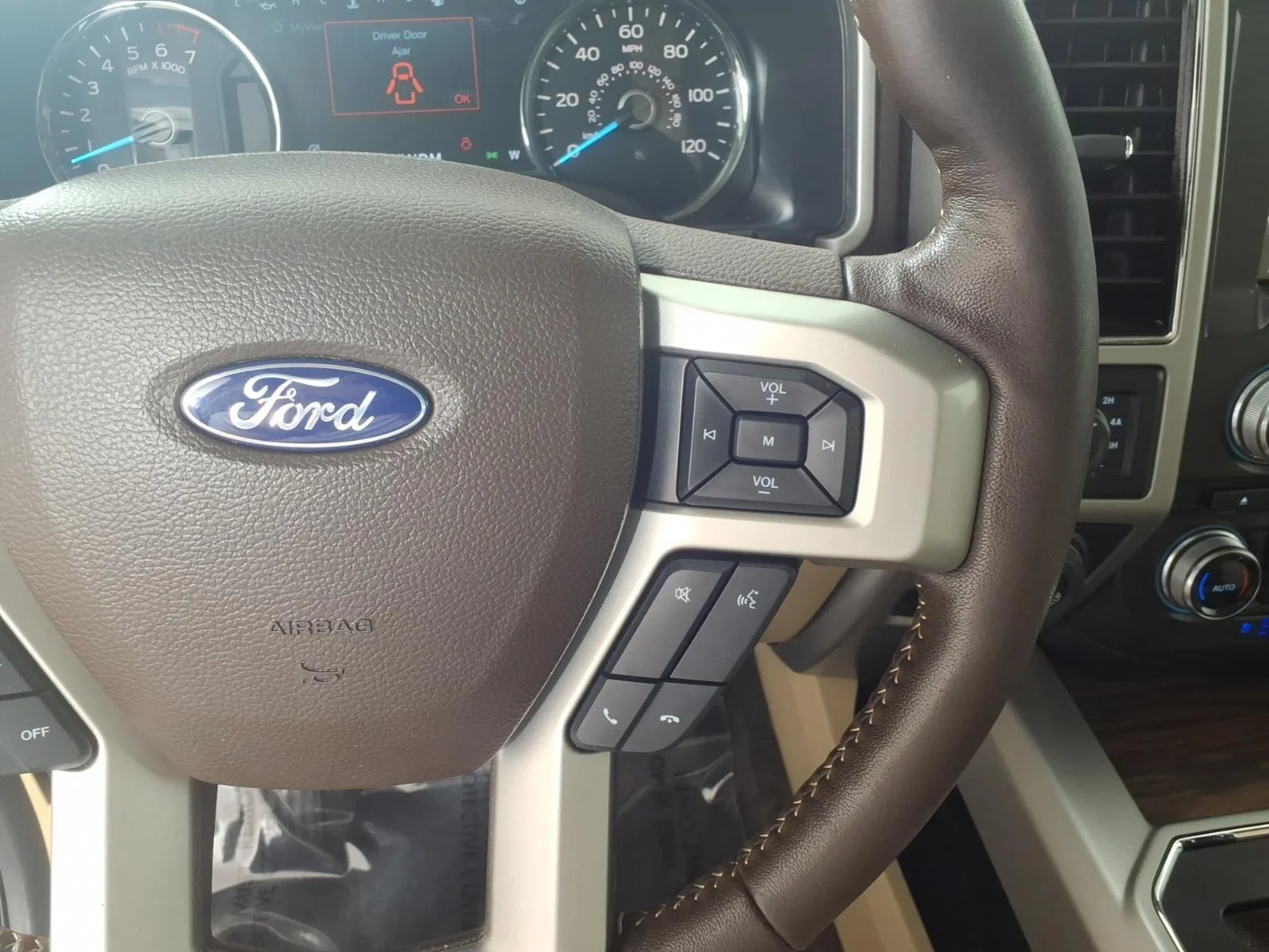 Used 2018 Ruby Red Metallic Tinted Clearcoat/Stone Gray Ford LARIAT image 30