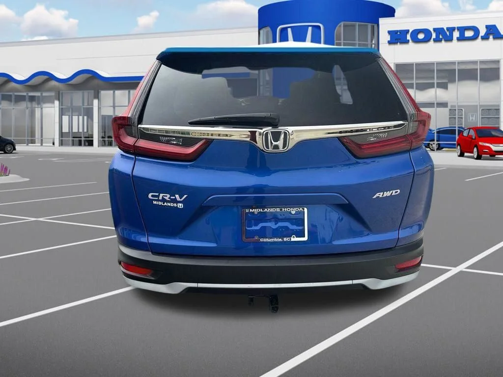 Certified Used 2021 Aegean Blue Metallic Honda EX-L image 14
