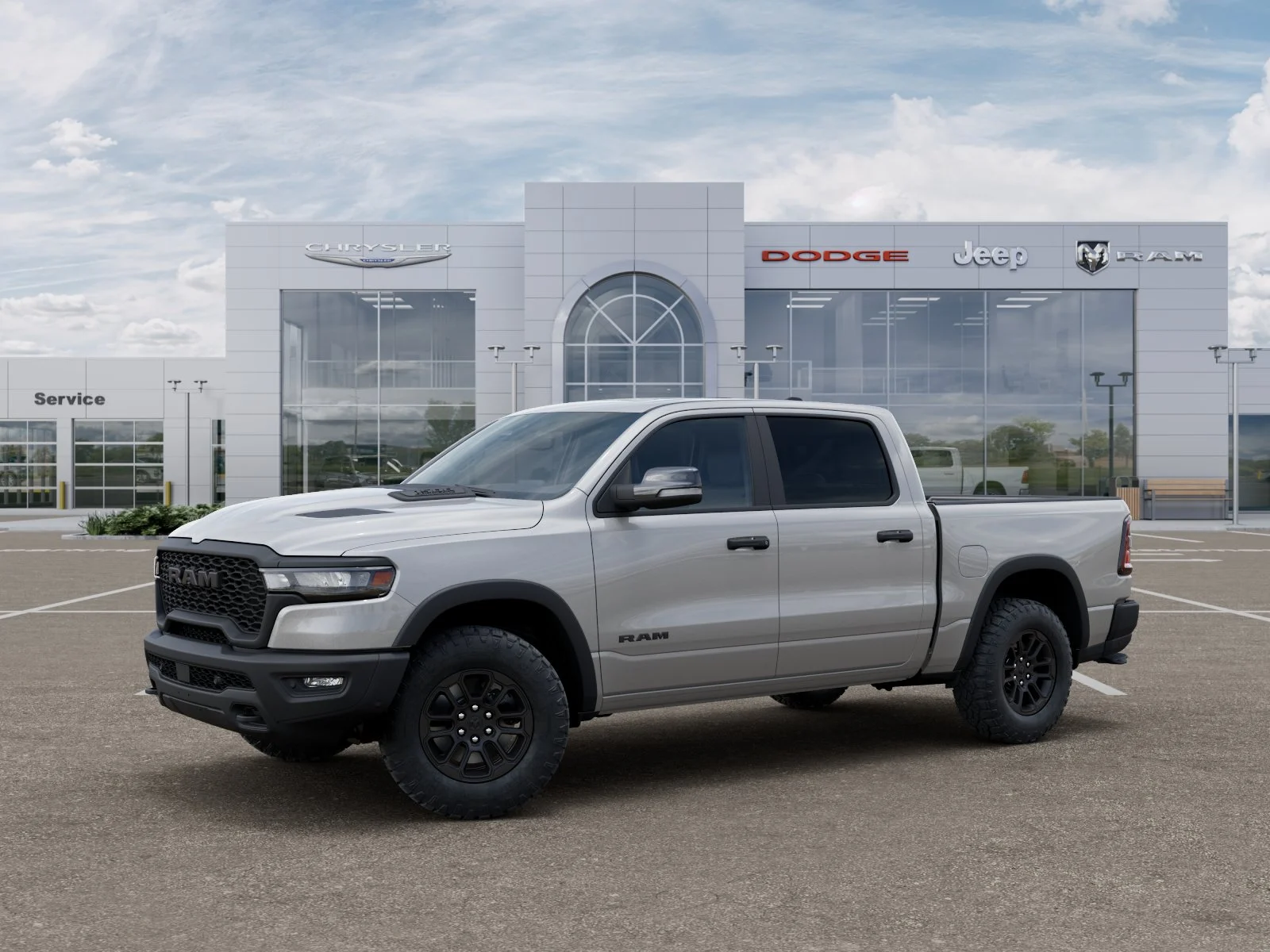 New 2026 Silver Zynith Exterior Paint RAM Rebel image 59