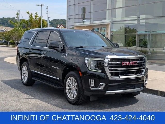 Used 2022 Black GMC SLT image 9