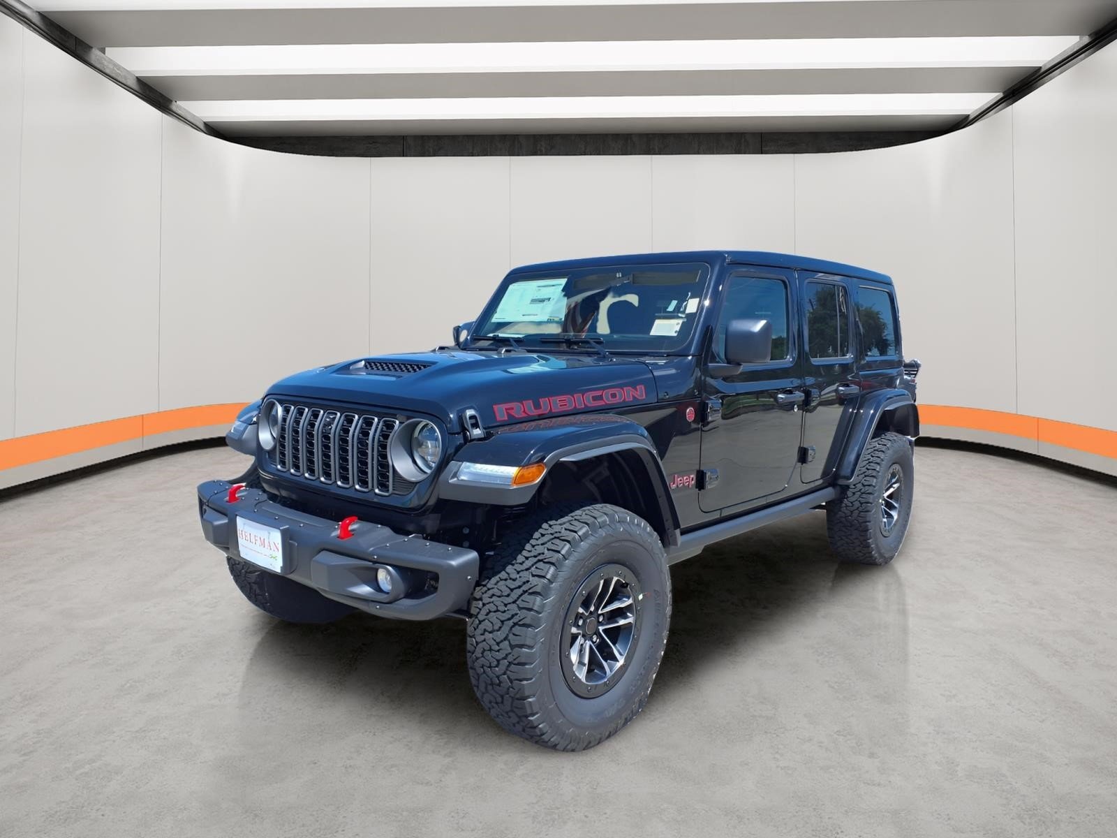 New 2026 Black Clear-Coat Exterior Paint Jeep Rubicon image 3