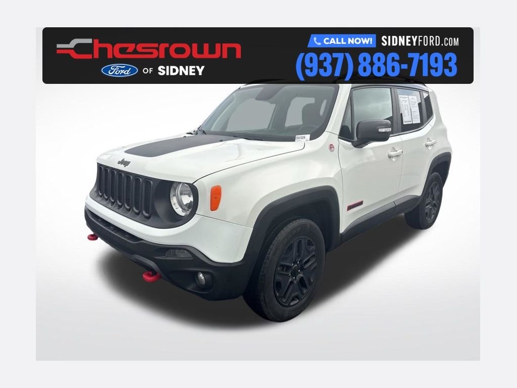 Used 2018 Jeep Renegade Trailhawk with VIN ZACCJBCB4JPG79818 for sale in Sidney, OH