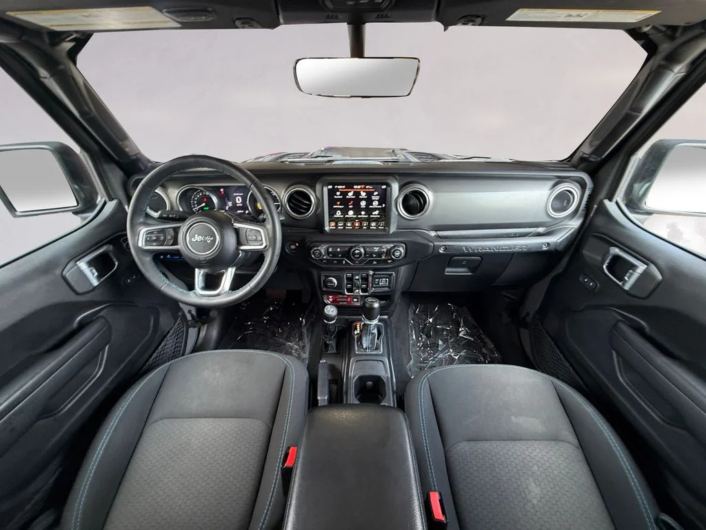 Used 2023 Gray Jeep Rubicon 4xe image 12