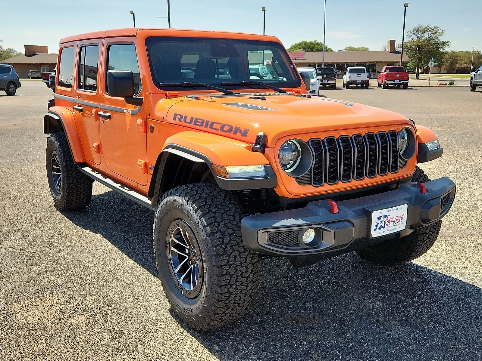 New 2025 Orange Jeep 4-DOOR RUBICON image 6