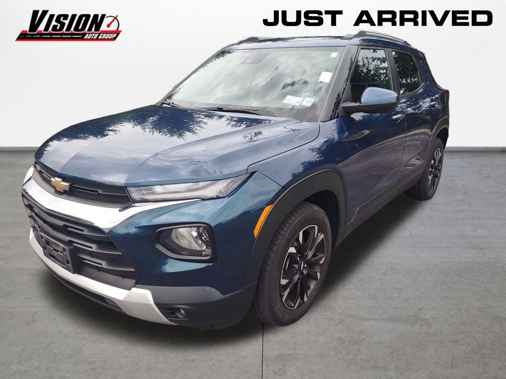 Used 2021 Blue Chevrolet LT image 1