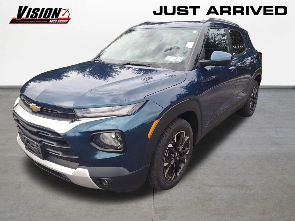 Used 2021 Blue Chevrolet LT image 1