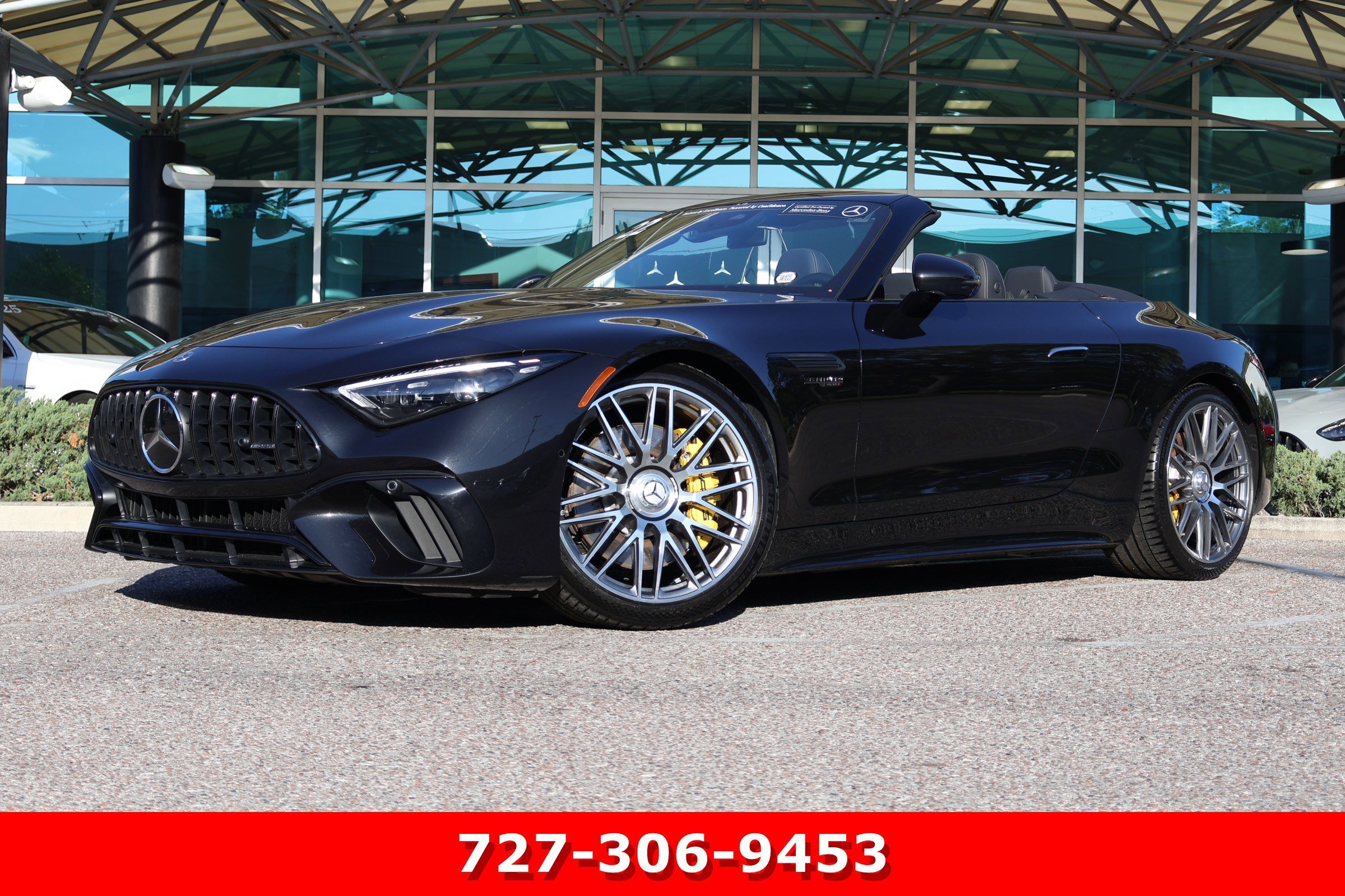 Certified Used 2022 Obsidian Black Metallic Mercedes-Benz AMG® SL 63 image 6