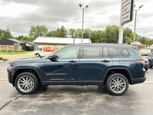 New 2027 Fathom Blue Pearlcoat Jeep Limited image 4