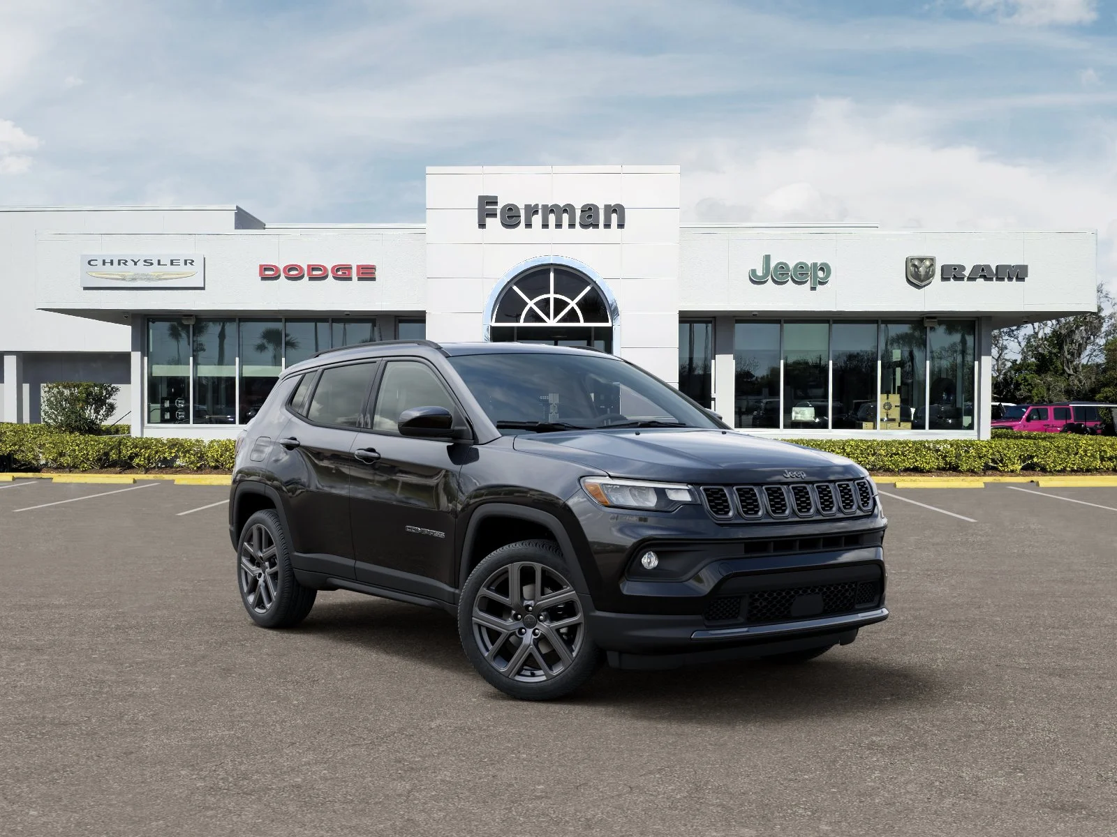 New 2026 Diamond Black Crystal Pearl-Coat Exterior Paint Jeep Latitude image 29