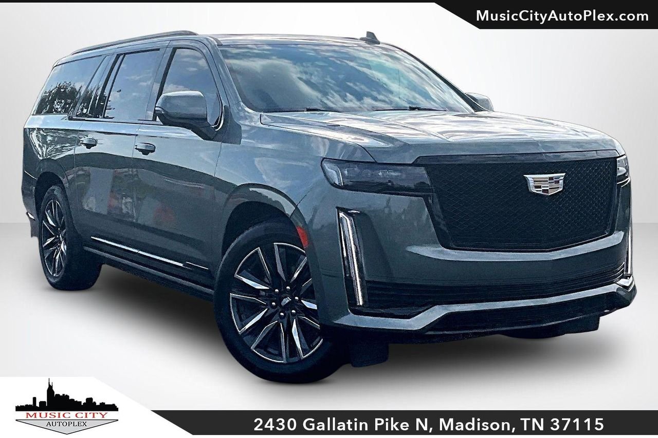 Used 2024 Dark Emerald Metallic Cadillac 4WD Sport Platinum image 1