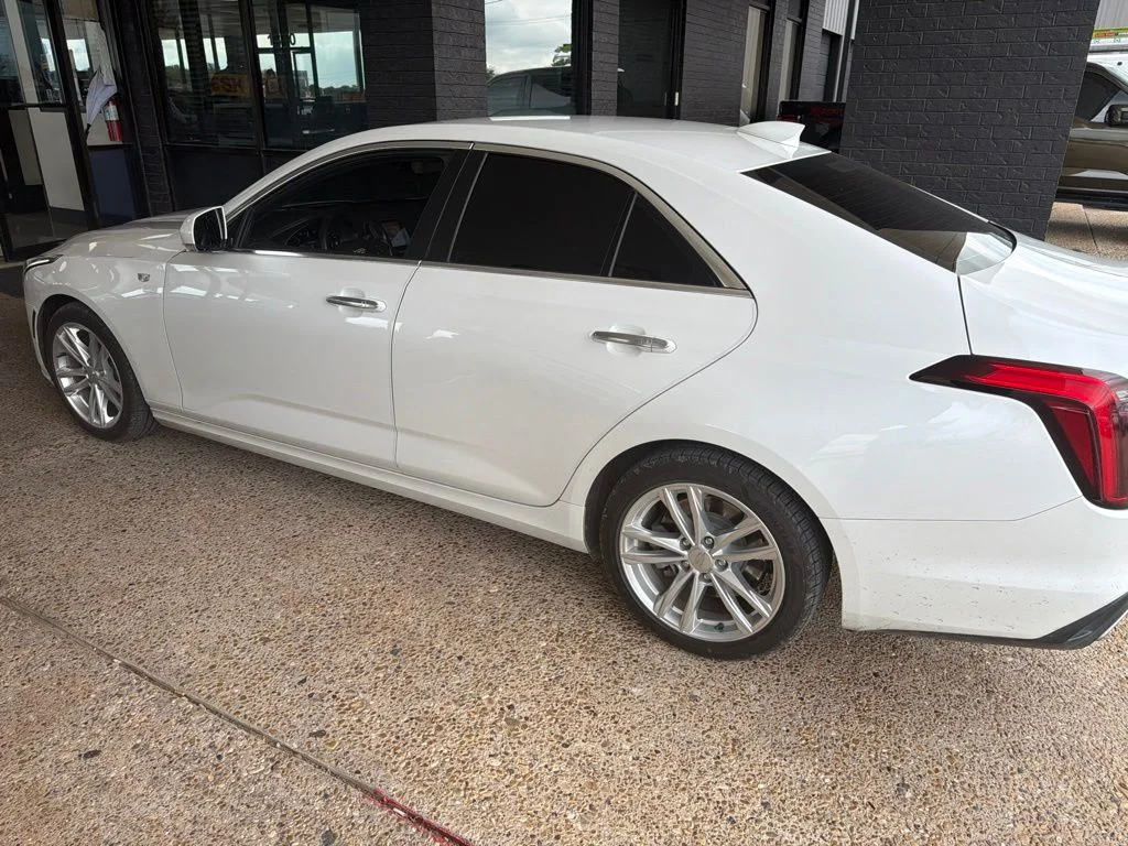 Used 2021 White Cadillac Luxury image 1