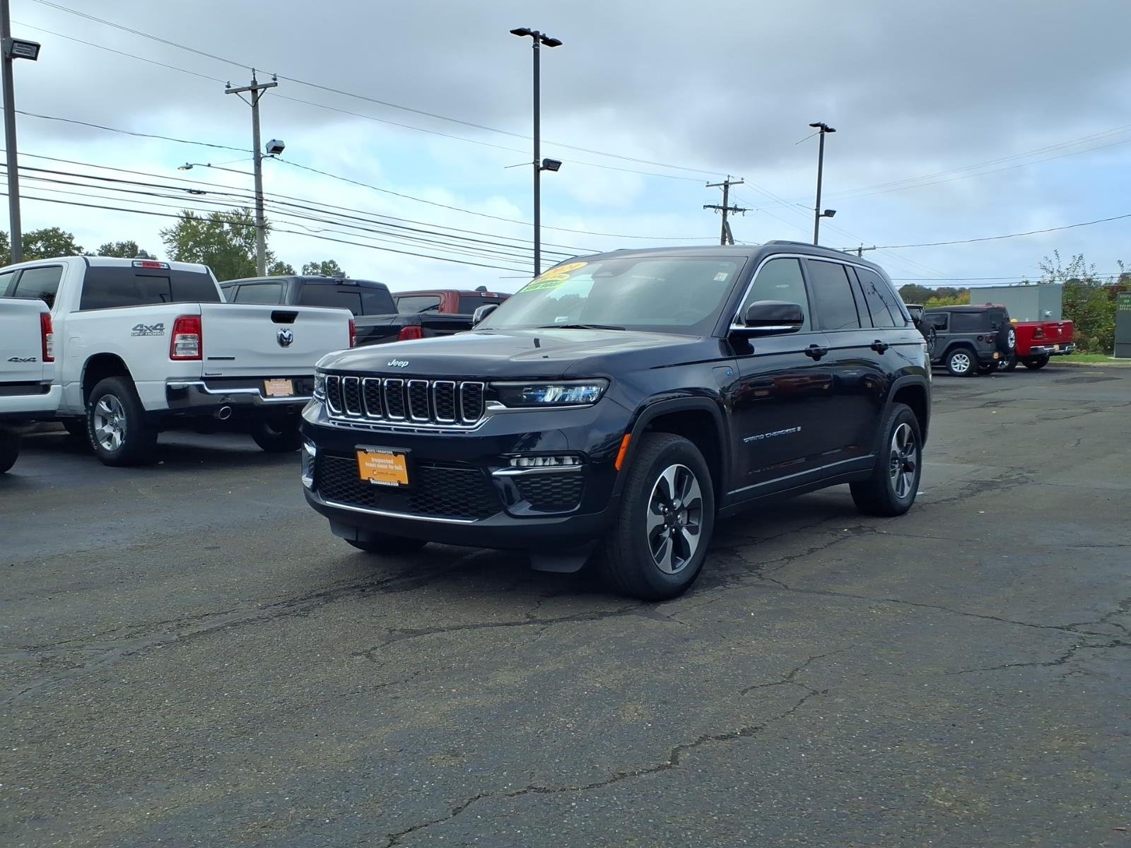 Certified Used 2024 Black Jeep 4xe image 3