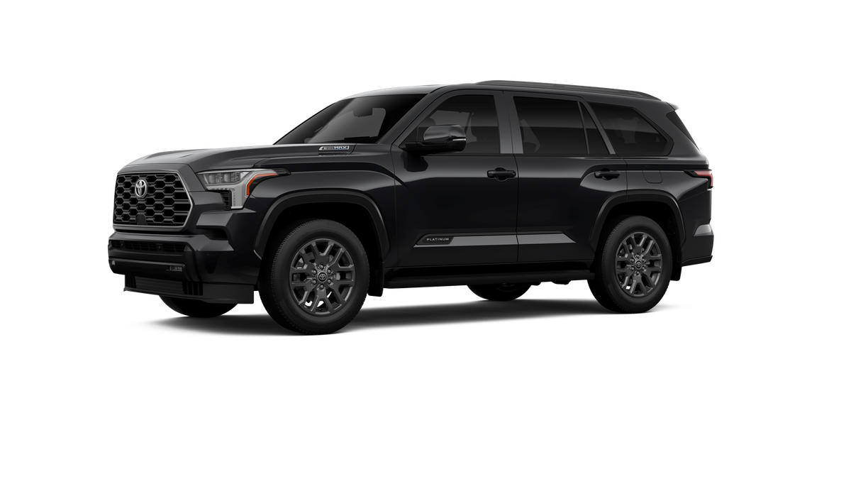 New 2026 Midnight Black Metallic Toyota Platinum image 2