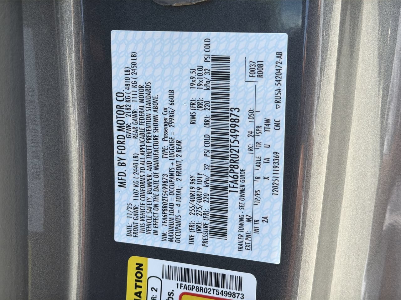Used 2026 Gray Metallic Ford Dark Horse image 33