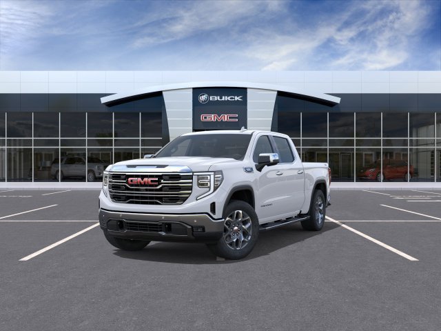 New 2026 Glacier White Tricoat GMC SLT image 8