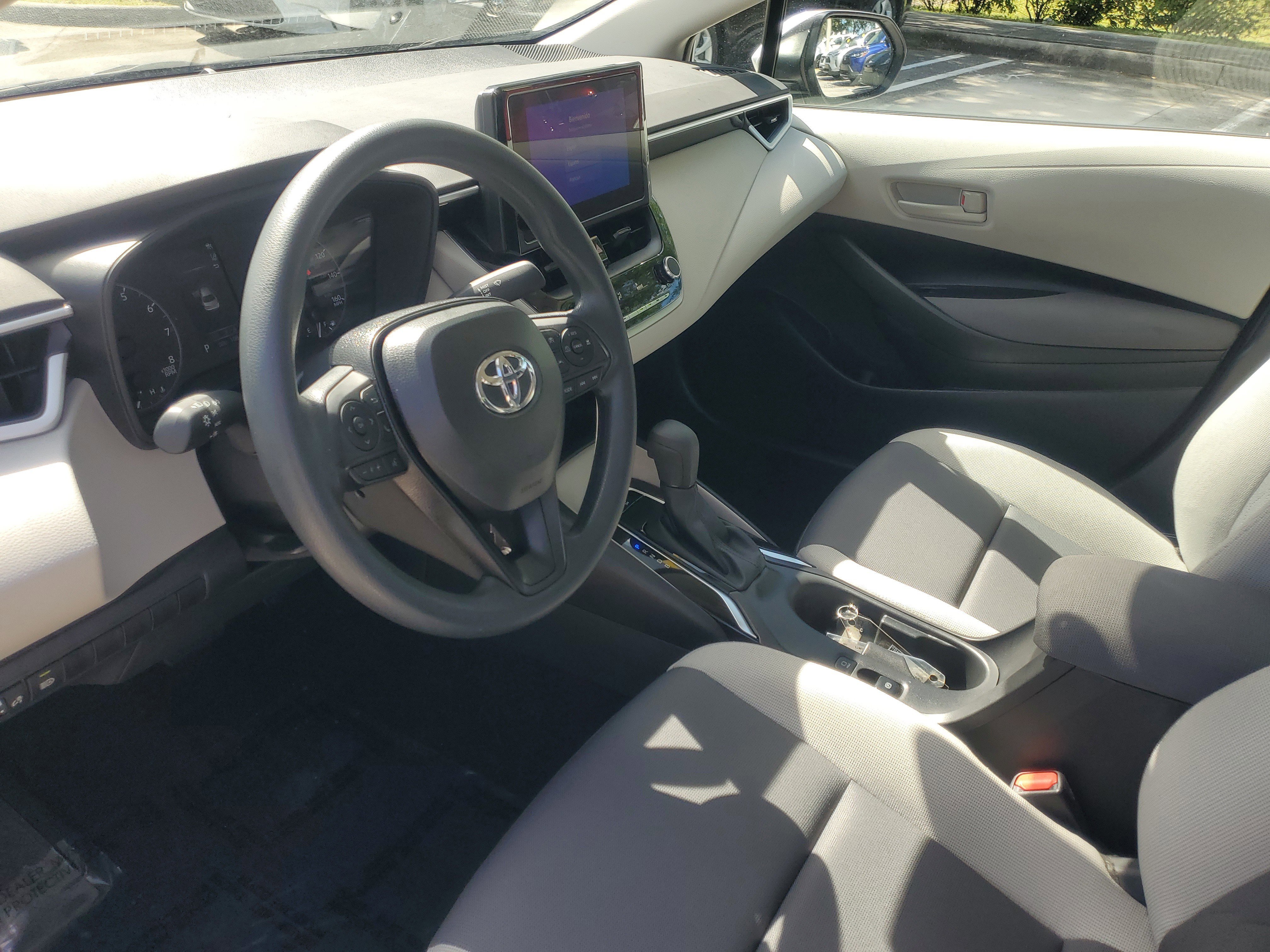 Certified Used 2025 Classic Silver Metallic Toyota LE image 16