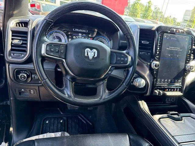 Used 2021 Diamond Black Crystal Pearlcoat Ram Limited image 17