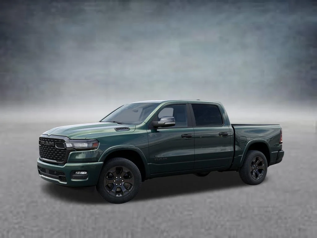New 2026 Serrano-Green Metallic Exterior Paint RAM Big Horn/Lone Star image 2
