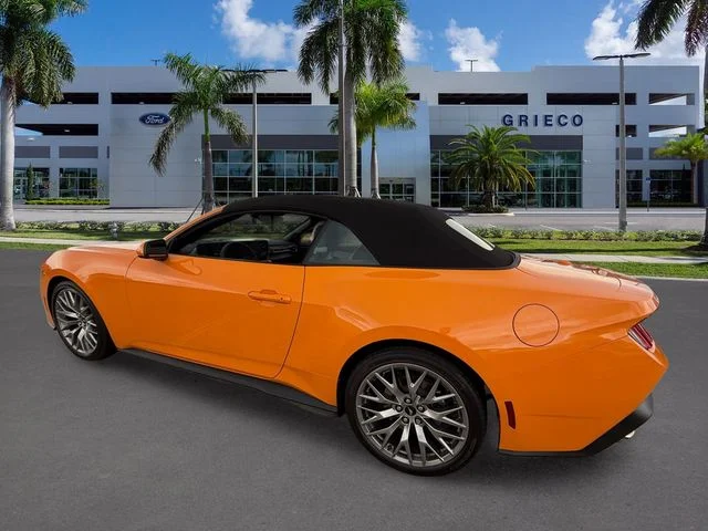 New 2026 Orange Fury Metallic Tri-coat Ford EcoBoost® Premium Convertible image 8