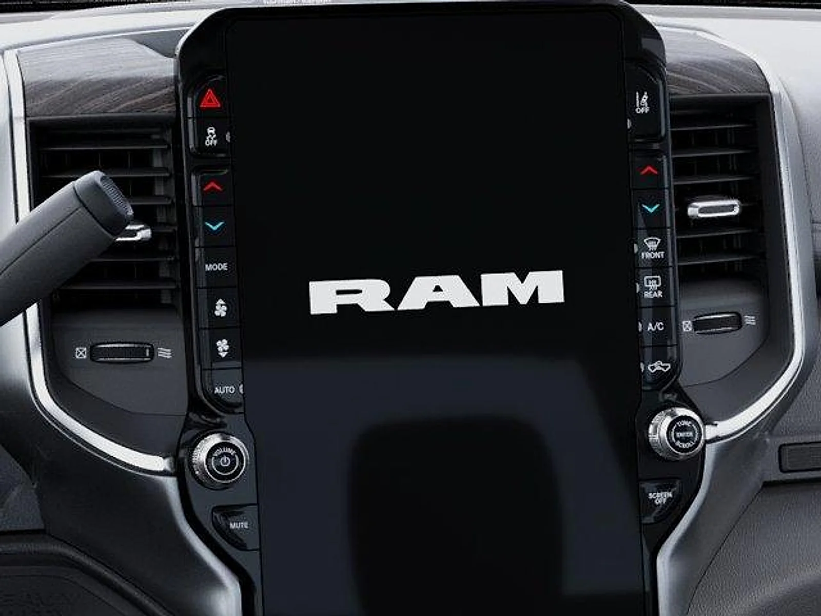 New 2027 Bright White Clear-Coat Exterior Paint RAM Laramie image 18