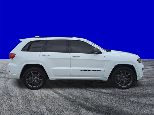 Certified Used 2021 Bright White Clearcoat Jeep Limited image 3