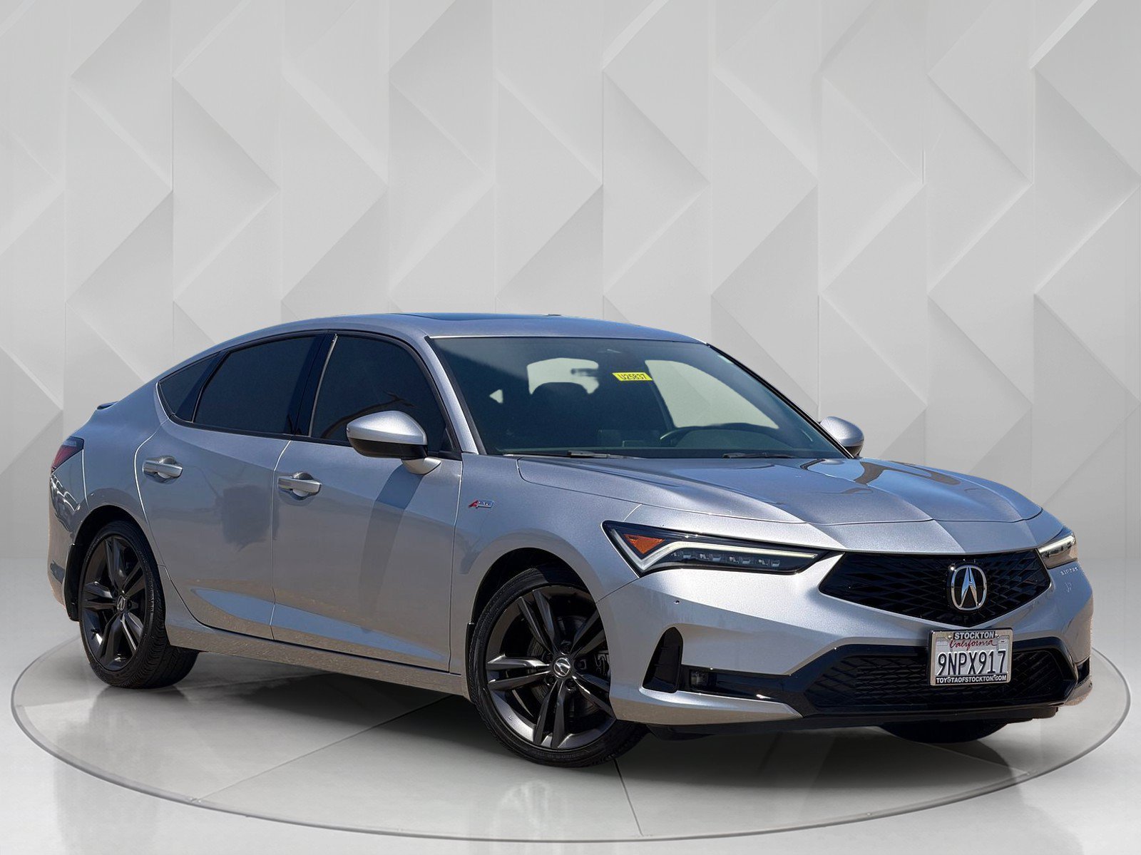 Used 2025 Lunar Silver Metallic Acura w/A-Spec Package image 6