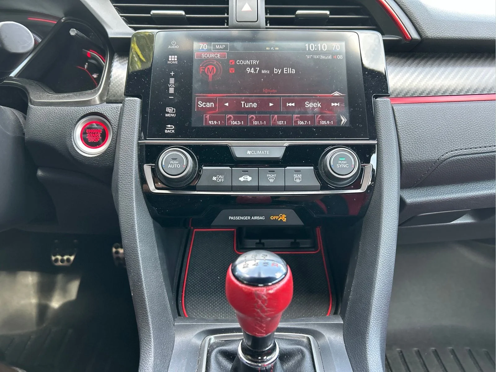 Used 2017 Rallye Red Honda Type R Touring image 18