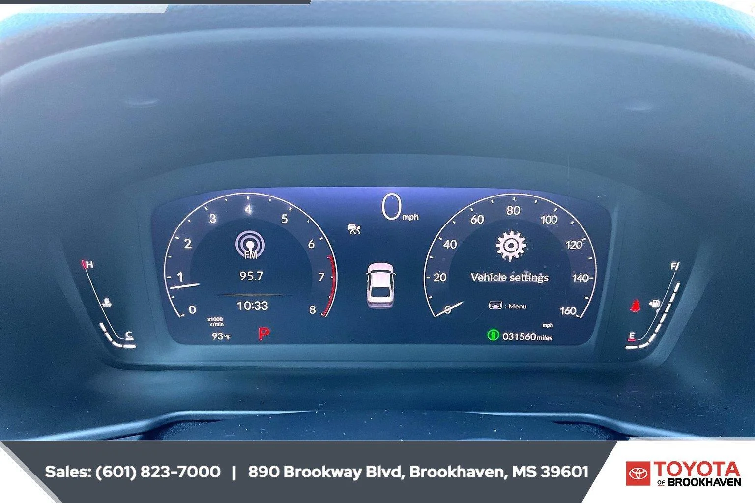 Used 2024 Canyon River Blue Metallic Honda EX image 14