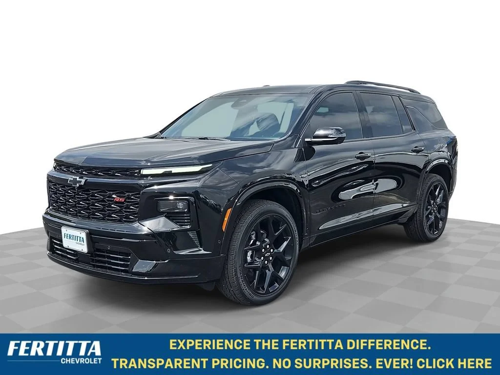 New 2026 Mosaic Black Metallic Chevrolet RS image 1