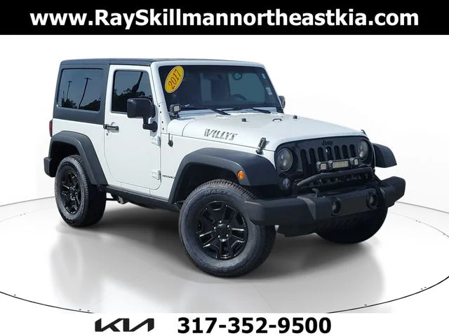 Used 2017 White Jeep Sport image 1